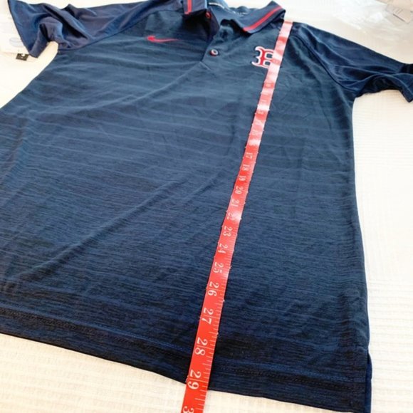 Nike Baseball Dri-Fit Boston Red Sox Polo Shirt - Picture 5 of 10